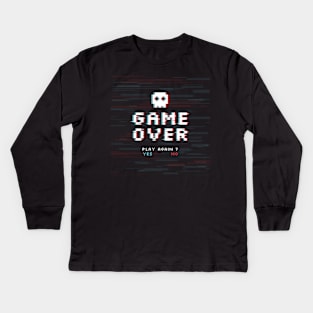 Game Over Kids Long Sleeve T-Shirt